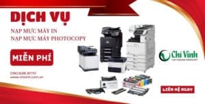 nạp mực in, nạp mực máy photocopy tận nơi