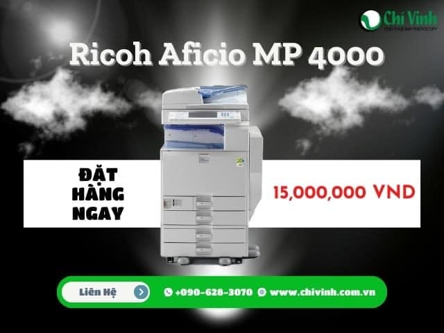 photocopy Ricoh Aficio MP 4000