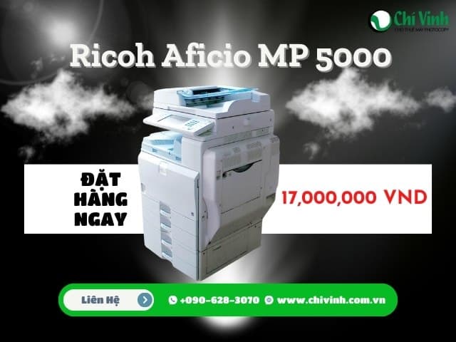 photocopy Ricoh Aficio MP 5000