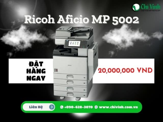 photocopy Ricoh Aficio MP 5002