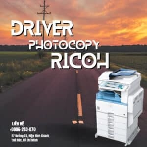 cach cai driver photocopy ricoh tren windows