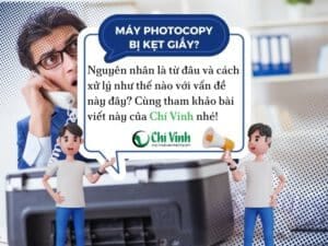 máy photocopy bị kẹt giấy ? cách khắc phục máy photo kẹt giấy hiệu quả.