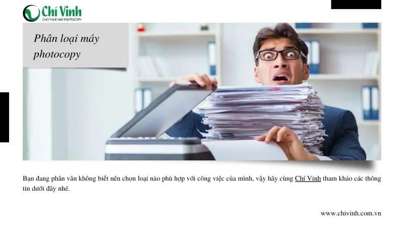 phân loại máy photocopy