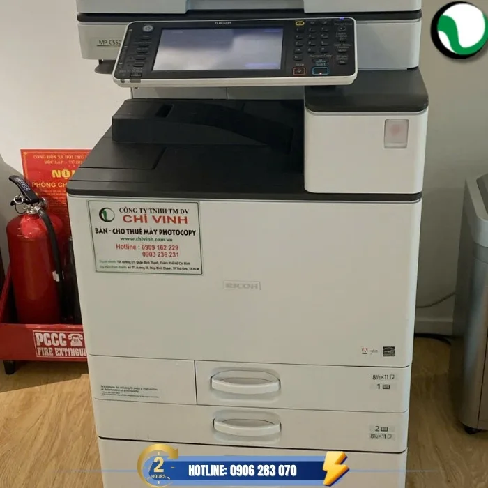 cho thuê máy photocopy ricoh mp c5503
