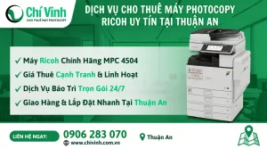 Dịch vụ cho thuê máy photocopy Thuận An